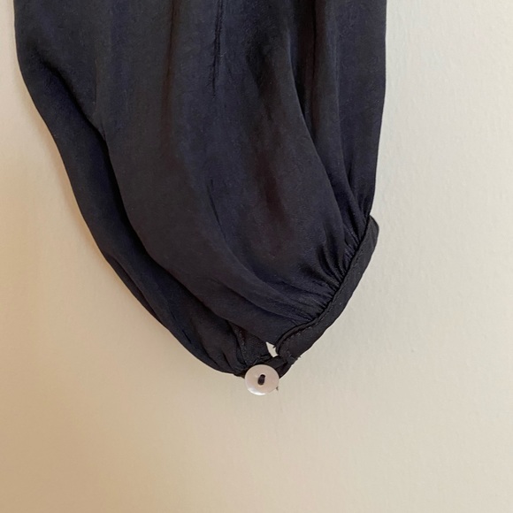 Free People Silky Black Bodysuit - XS - Picture 2 of 5